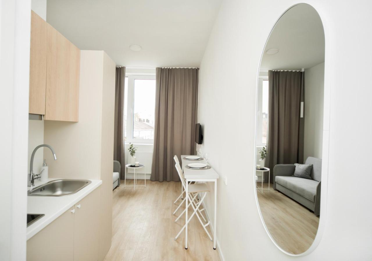 Studio Apartment In Laisves Aleja Kaunas Exterior foto